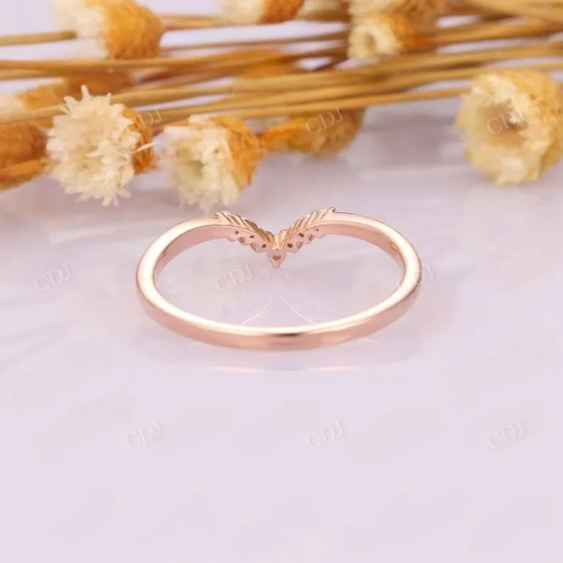 0.09CTW Dainty Lab Grown Diamond Wedding Band