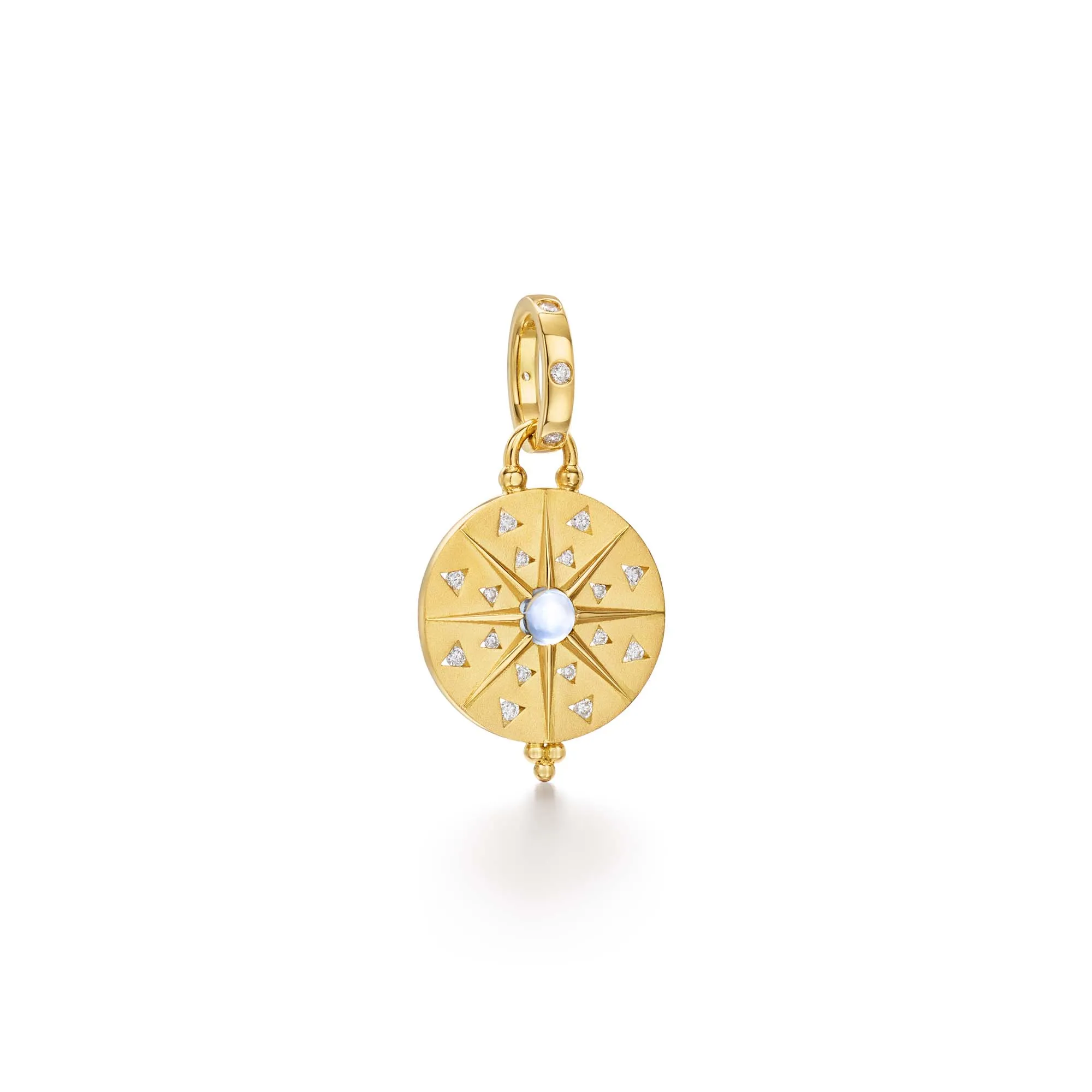 18K Small Sole Mandala Pendant