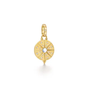 18K Small Sole Mandala Pendant
