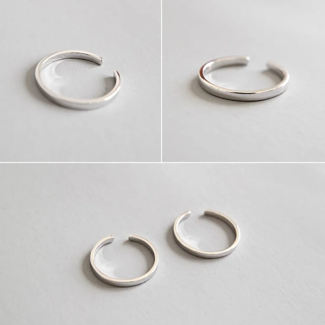 2mm Daily Stacker Open Ring