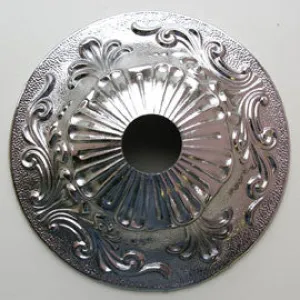 5-1/2" Polished Nickel Finish Brass Canopy (1-1/16" center hole)