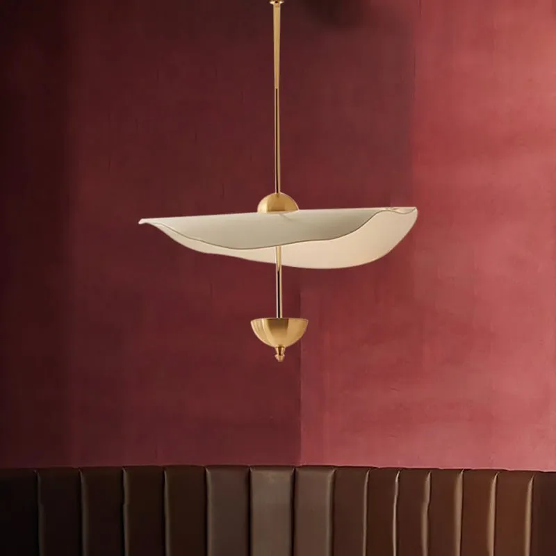 Acrylic Lotus Leaf Chandelier