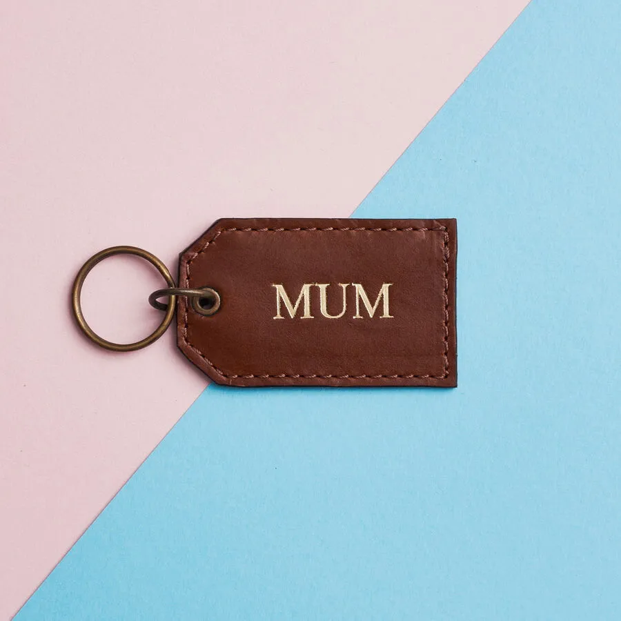 Anniversary Leather Key Ring