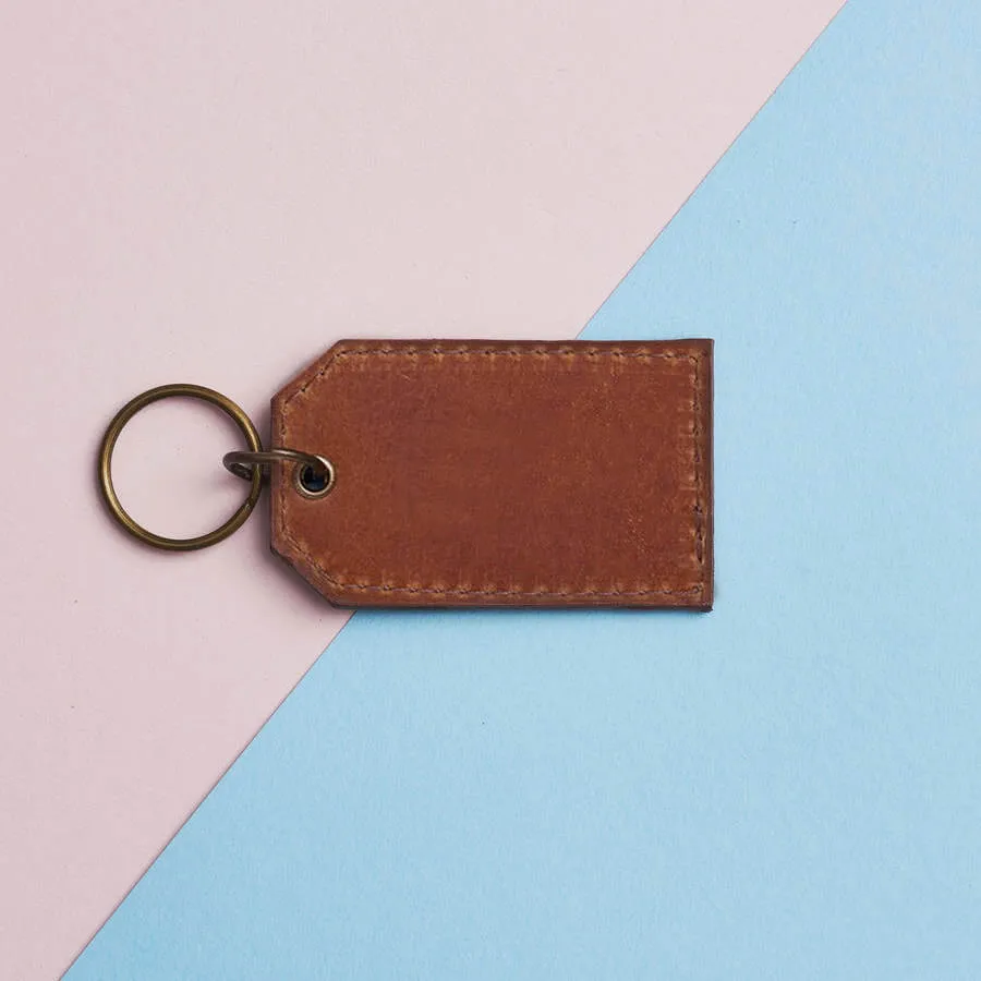 Anniversary Leather Key Ring