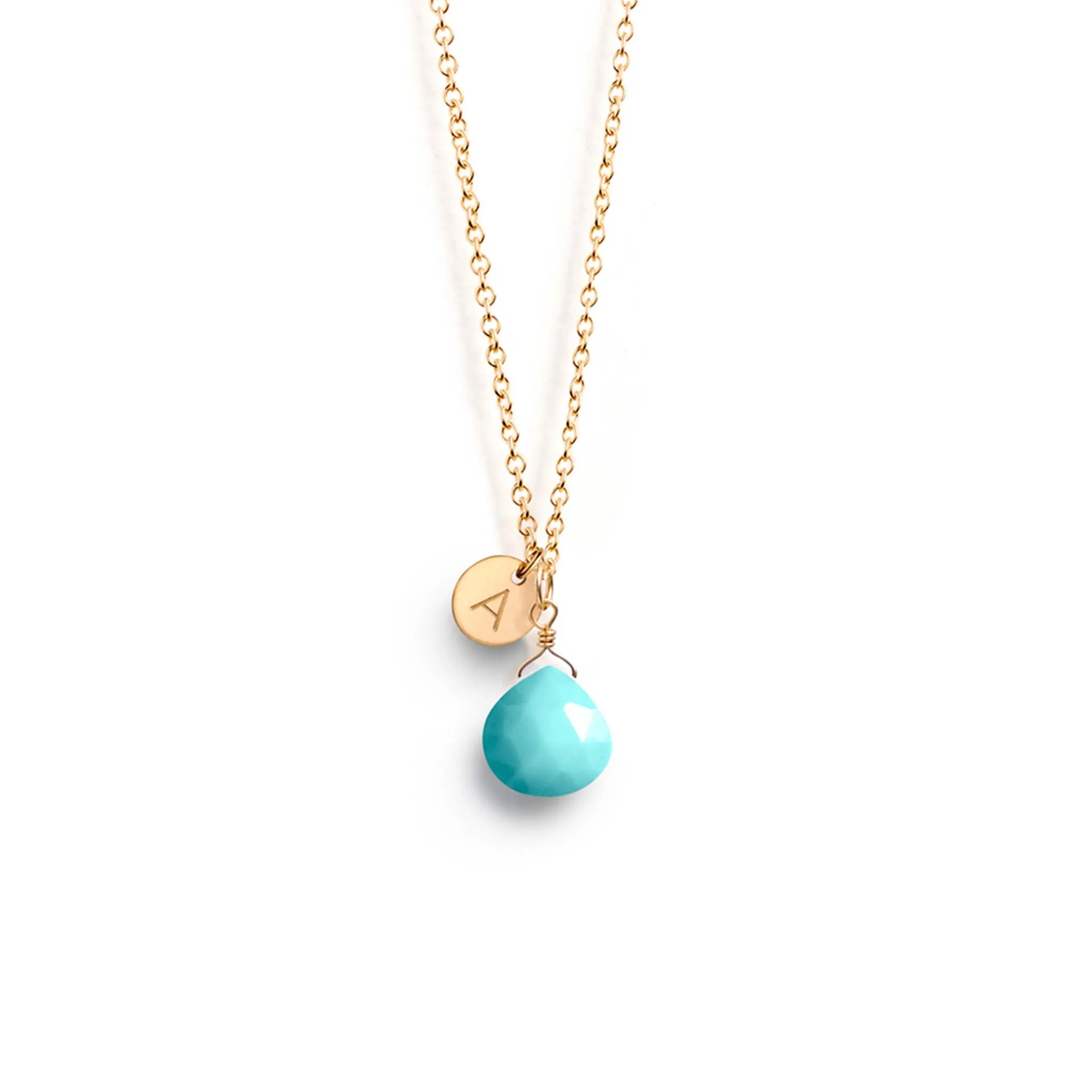 Arizona Turquoise Pendant Necklace