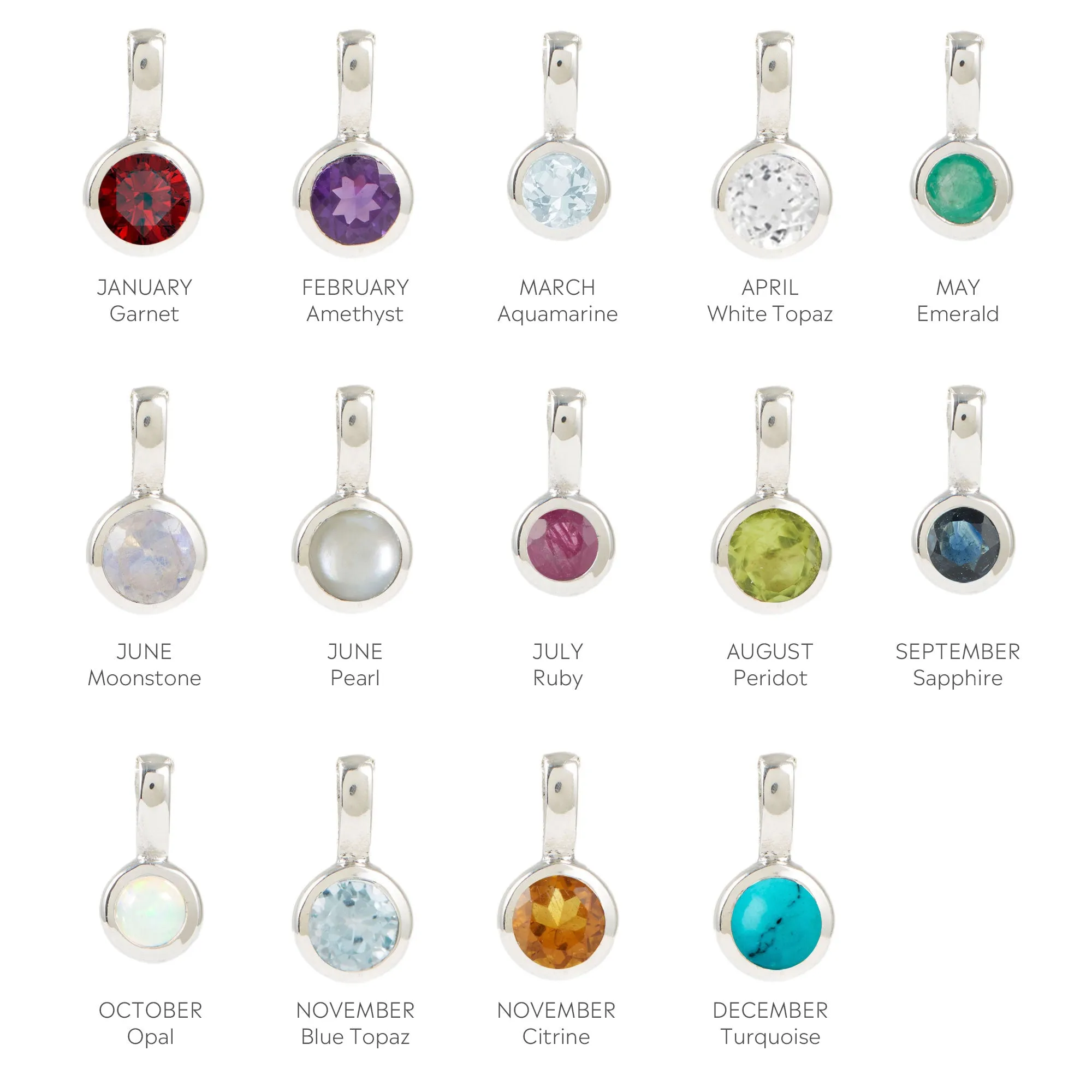 Birthstone Necklace