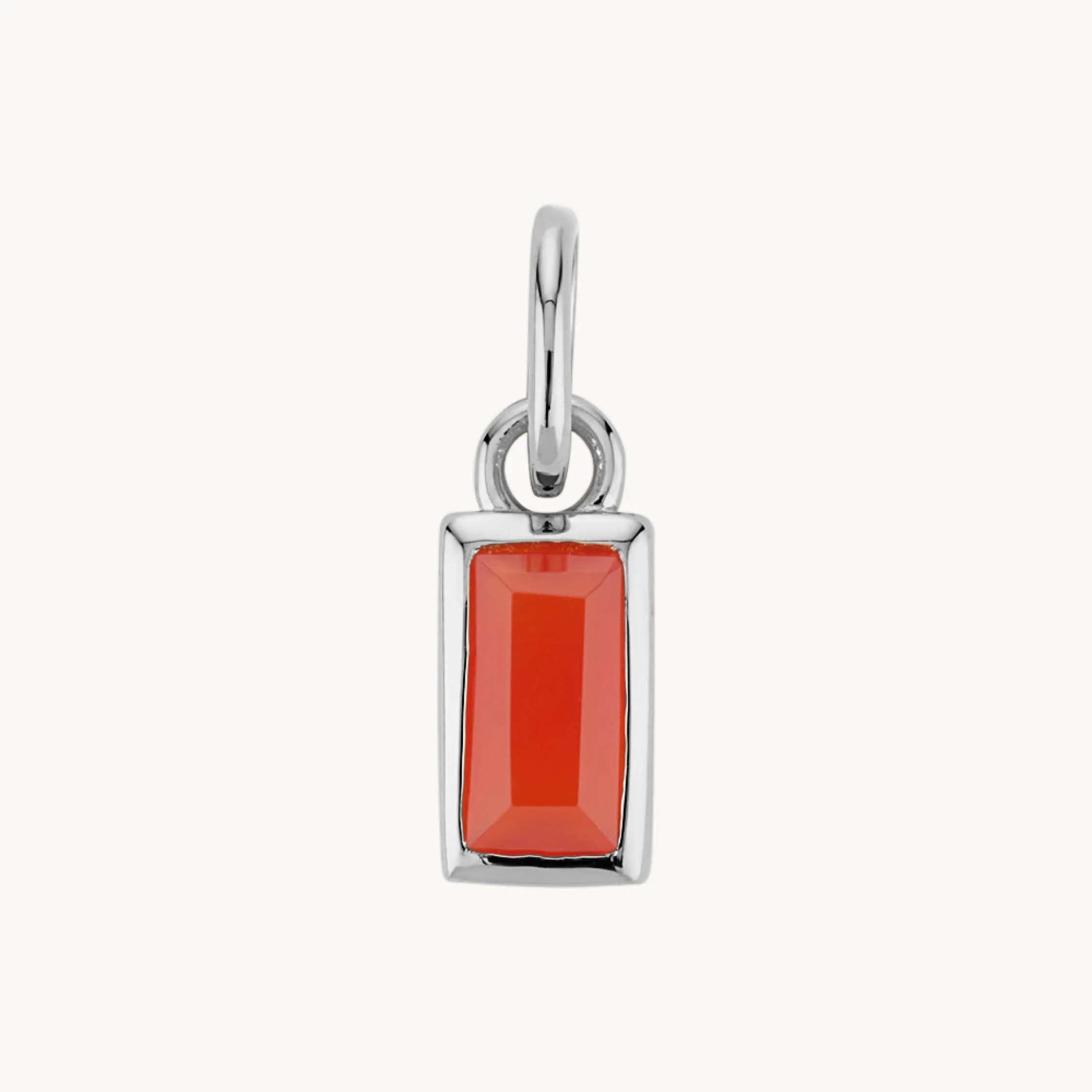 Birthstone Pendant in Silver