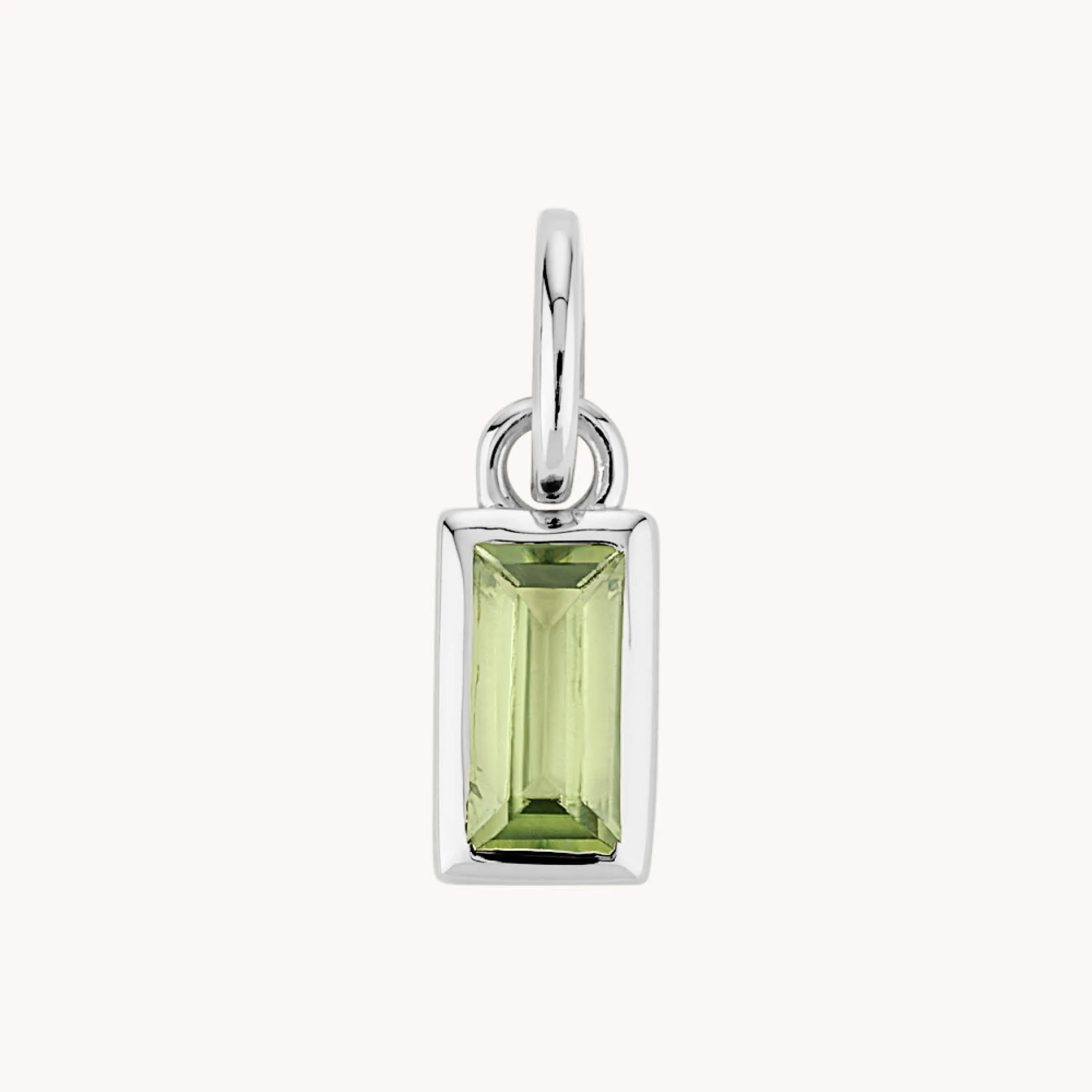 Birthstone Pendant in Silver