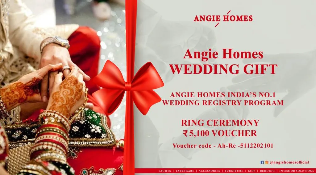 Buy Online Mehendi Ceremony Gifts Voucher with AngieHomes