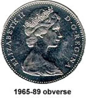Canada Nickel 1979 5 cents  (Elizabeth II) 4.54gr .999