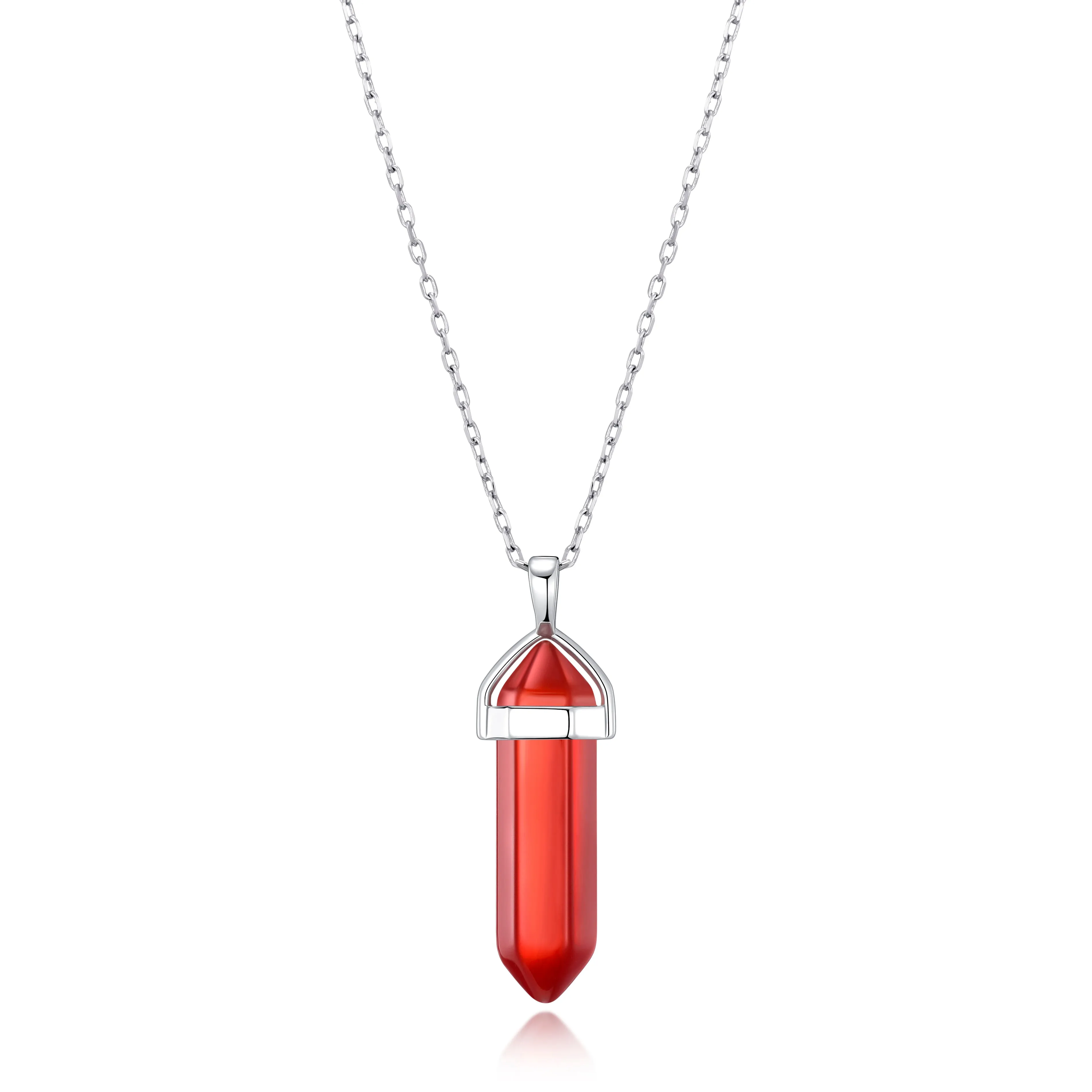 Carnelian Genuine Gemstone Necklace