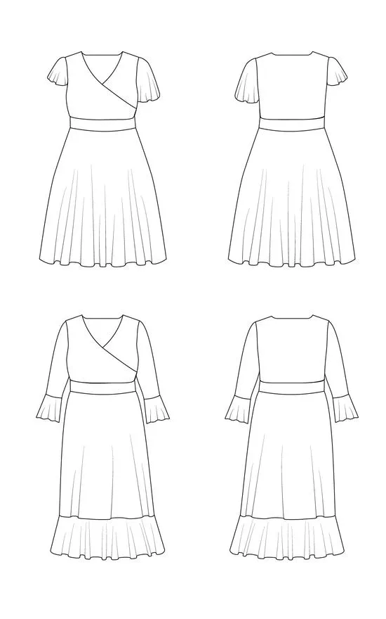 Cashmerette Sewing Pattern - Alcott Dress