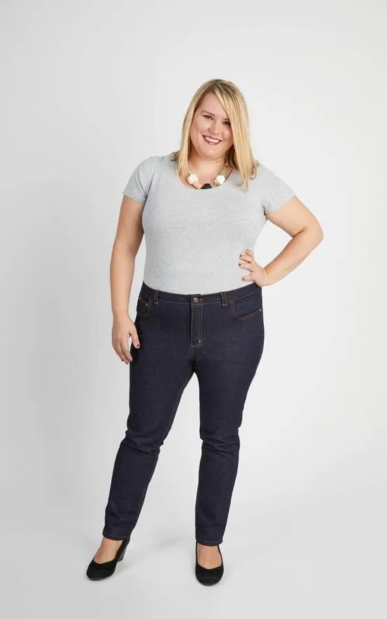 Cashmerette Sewing Pattern - Ames Jeans