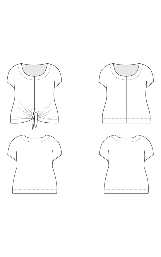 Cashmerette Sewing Pattern - Cedar Dolman Top