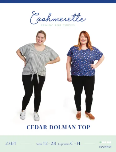 Cashmerette Sewing Pattern - Cedar Dolman Top