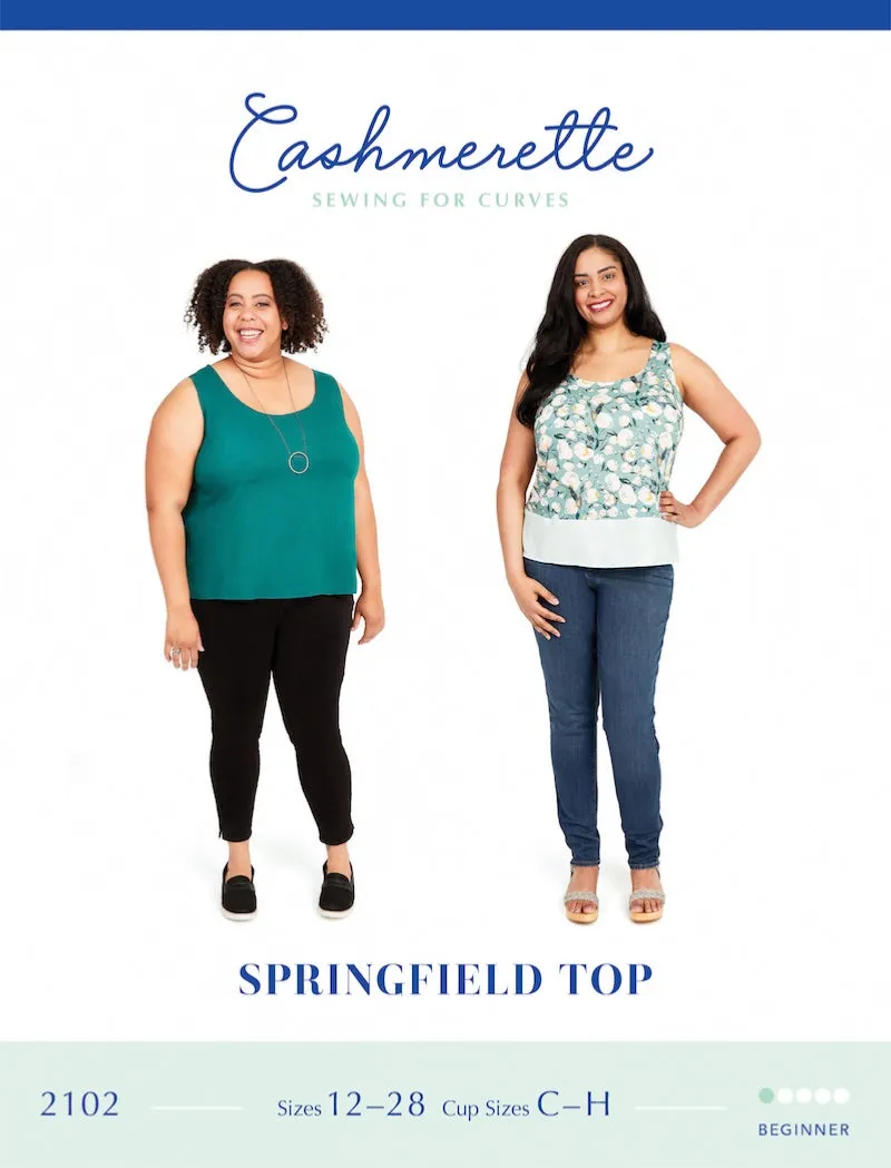 Cashmerette Sewing Pattern - Springfield Top