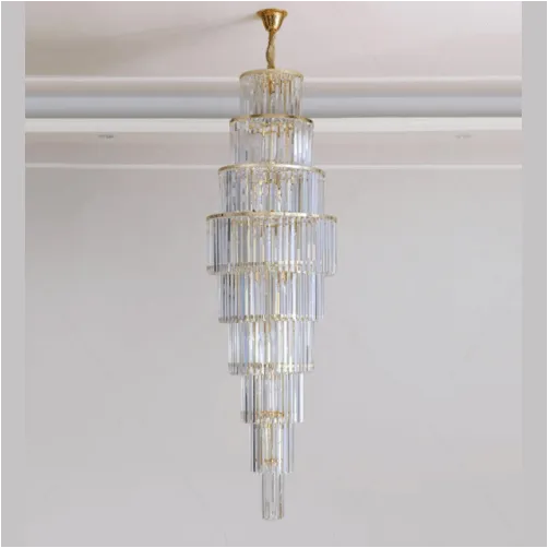 Caverna Long Crystal Chandelier