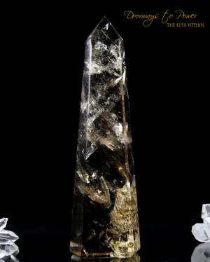 Citrine Double Manifest Spirit Isis Quartz Crystal Point
