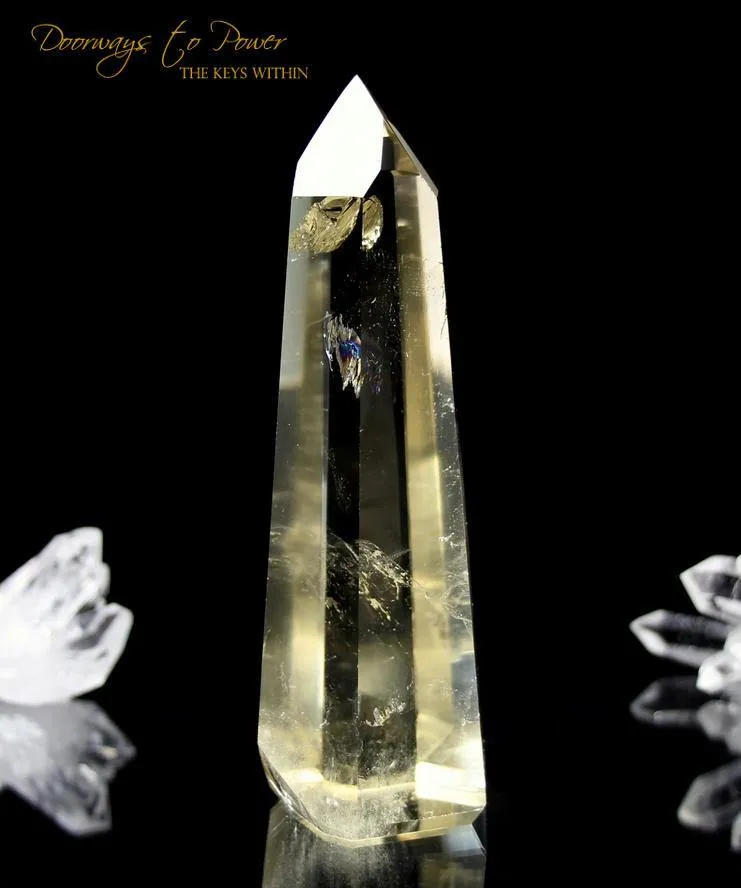 Citrine Quartz Abundance Crystal  'Prosperity Goddess'