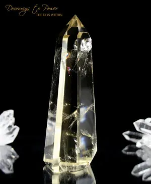 Citrine Quartz Abundance Crystal  'Prosperity Goddess'