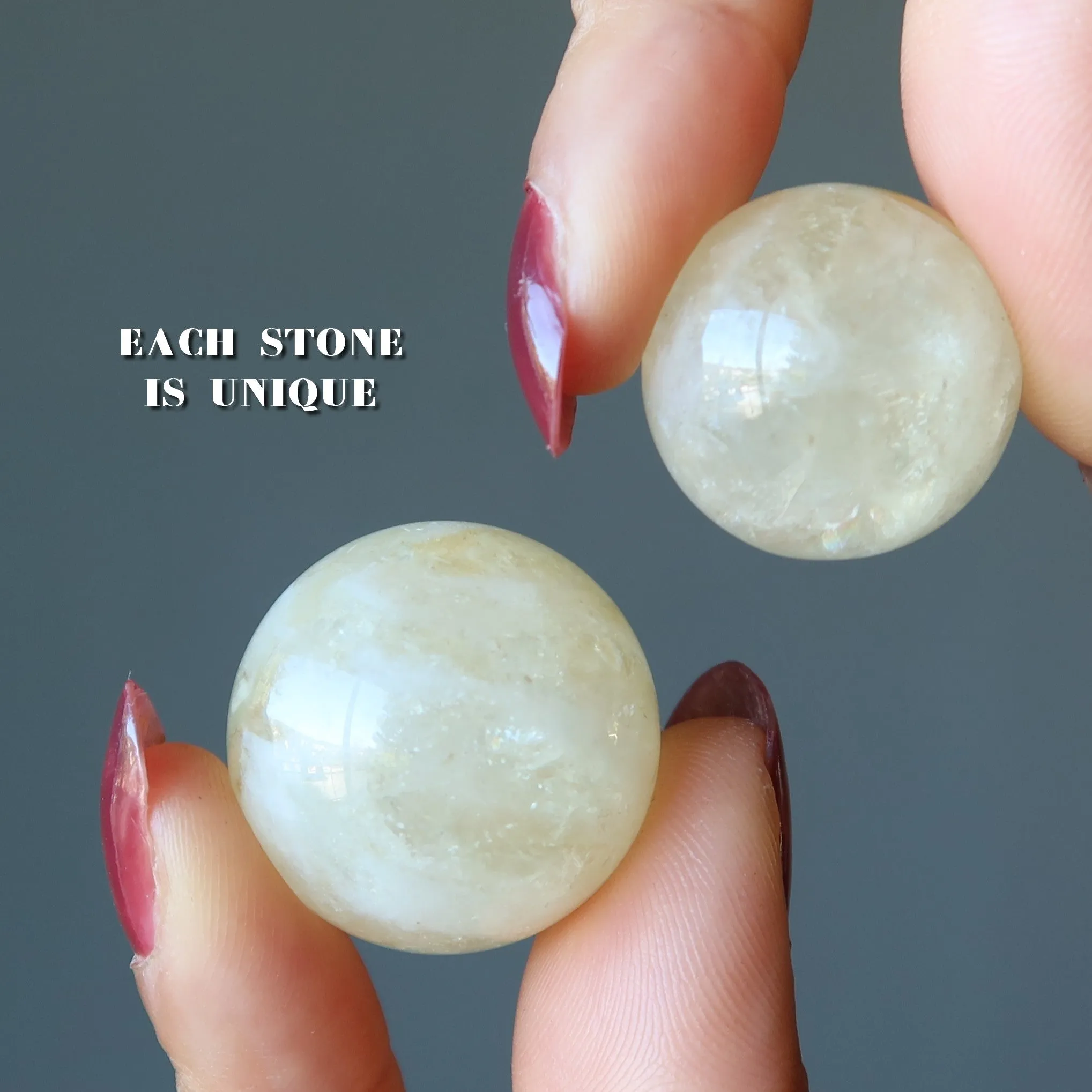 Citrine Sphere Rolling Abundance Crystal Ball