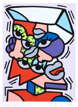 Crystal Cranium Silkscreen Print by Sheefy McFly- Tashif Turner