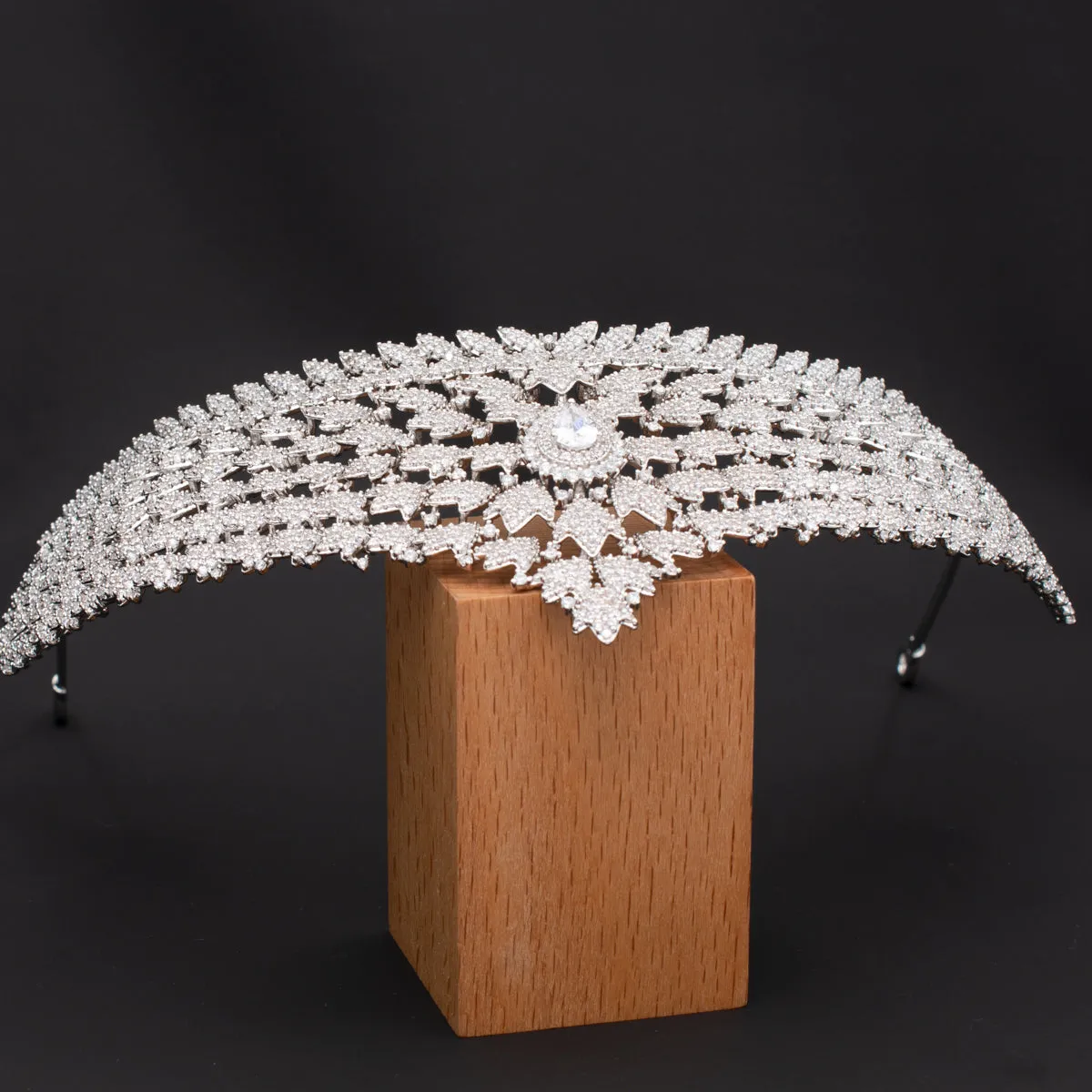 Cubic Zirconia Wedding Bridal Tiara Diadem Hair Accessories CH10245