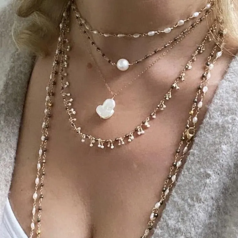 Dainty Cluster Necklace - Delicata