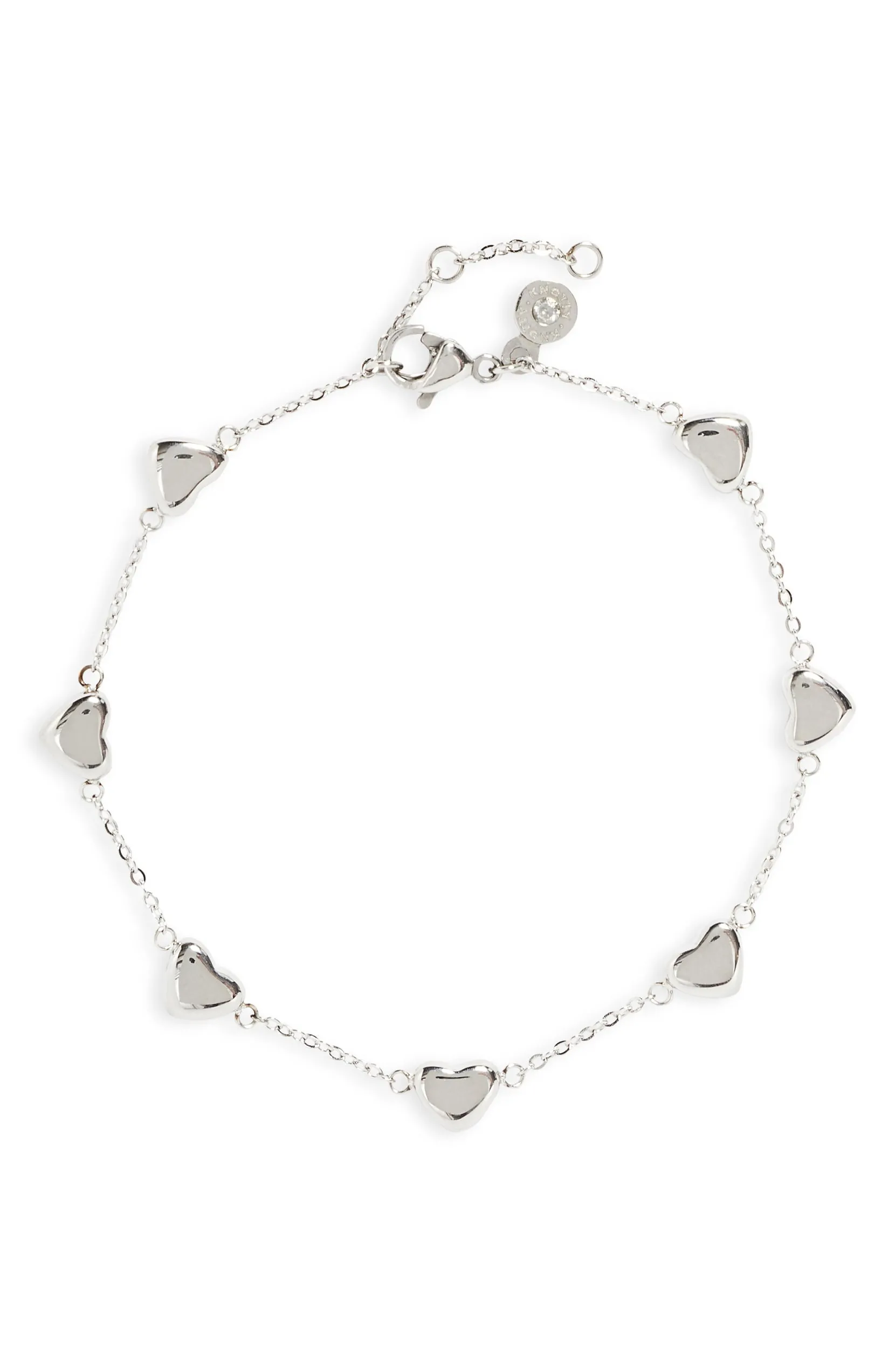 Delicate Heart Bracelet | More Colors Available
