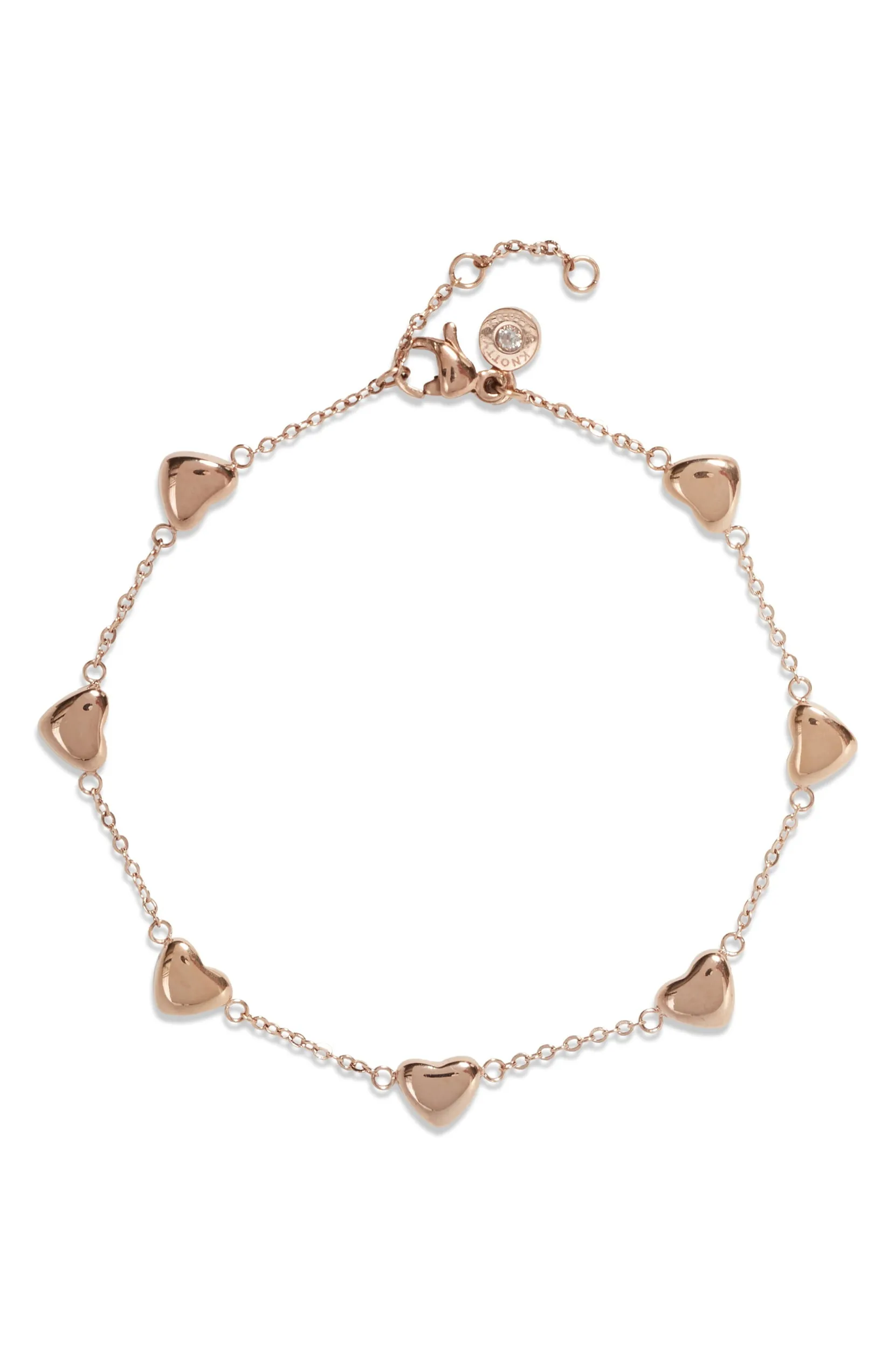 Delicate Heart Bracelet | More Colors Available