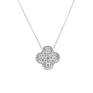 Diamond Clover Necklace