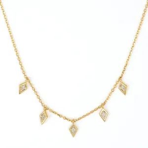 Diamond Kite Necklace