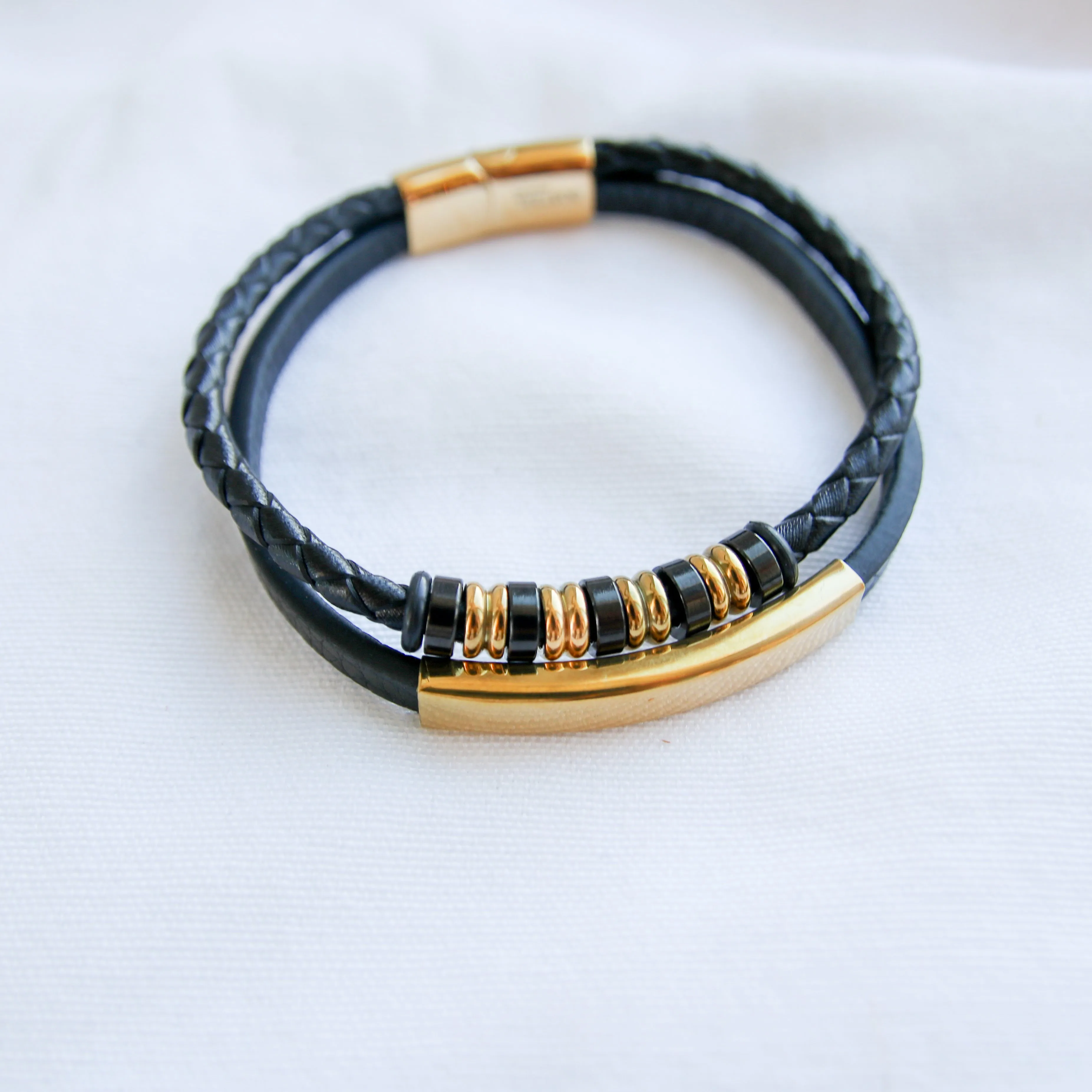 Engraving Custom Men Bracelet