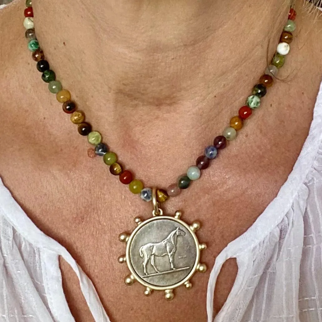 Gemstone Mix Choker - Aventura