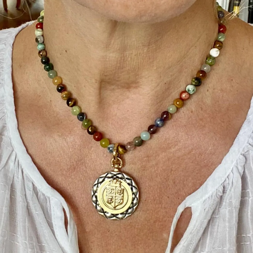 Gemstone Mix Choker - Aventura