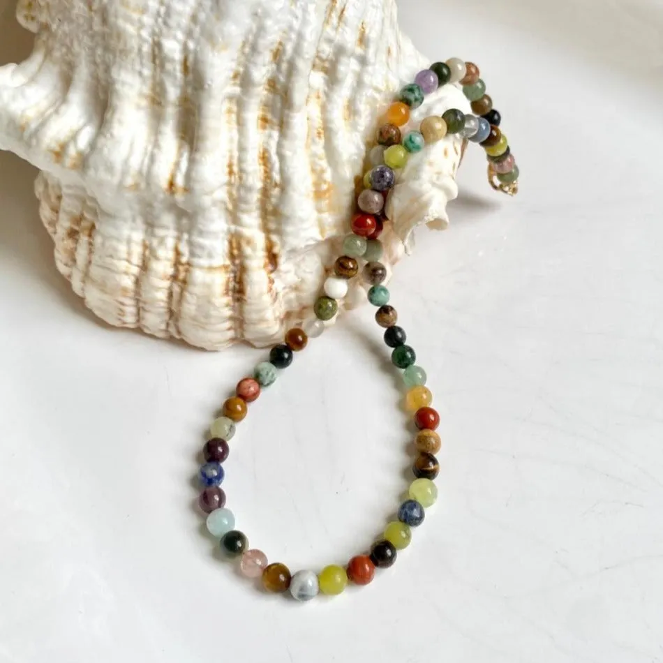 Gemstone Mix Choker - Aventura