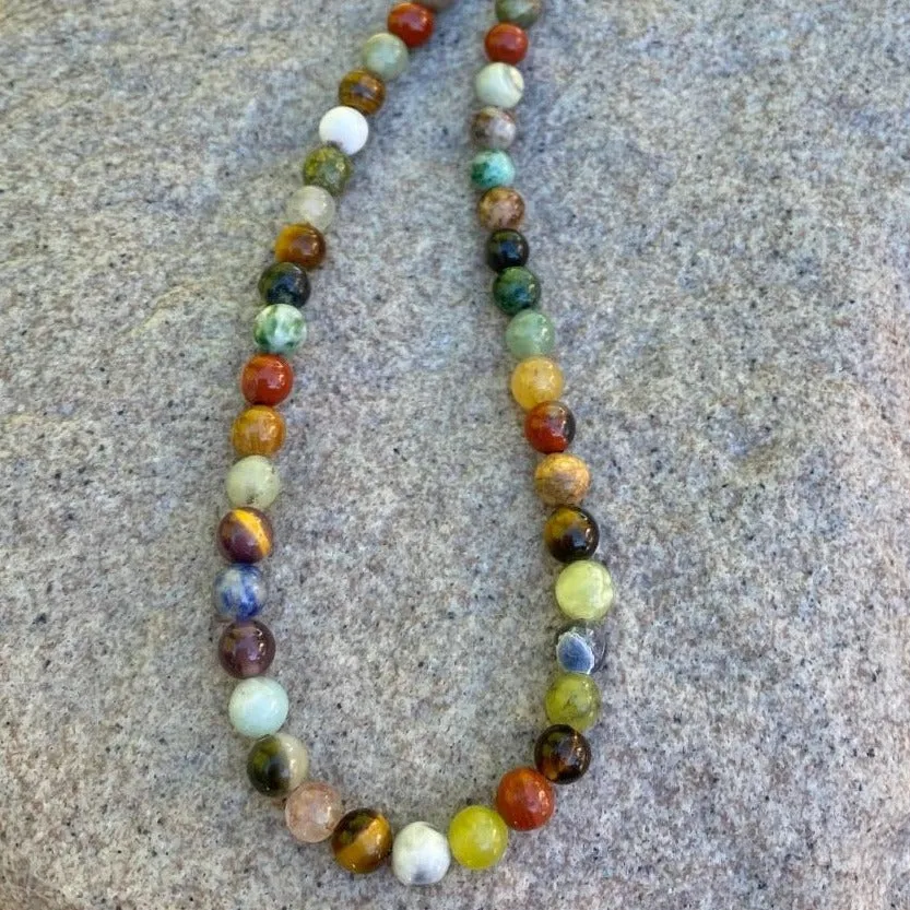 Gemstone Mix Choker - Aventura
