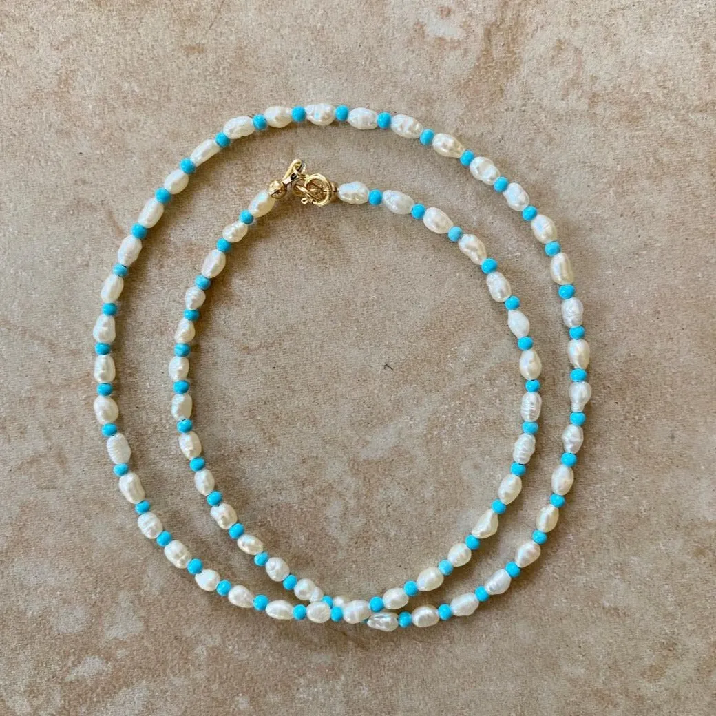 Gemstone Mix Necklace - Tahiti