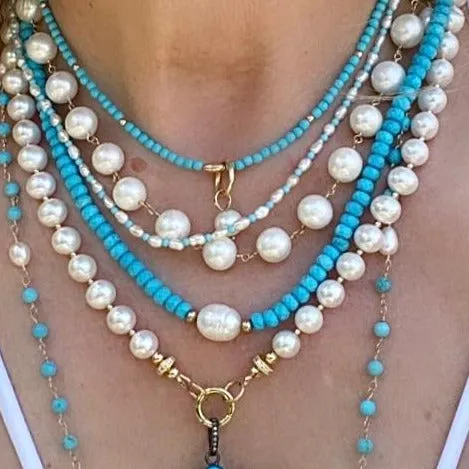Gemstone Mix Necklace - Tahiti