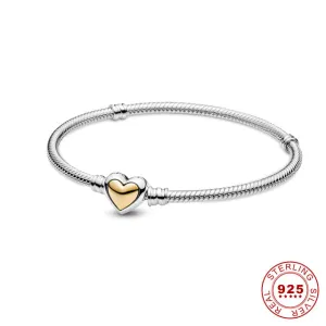 Gold Heart Bracelet