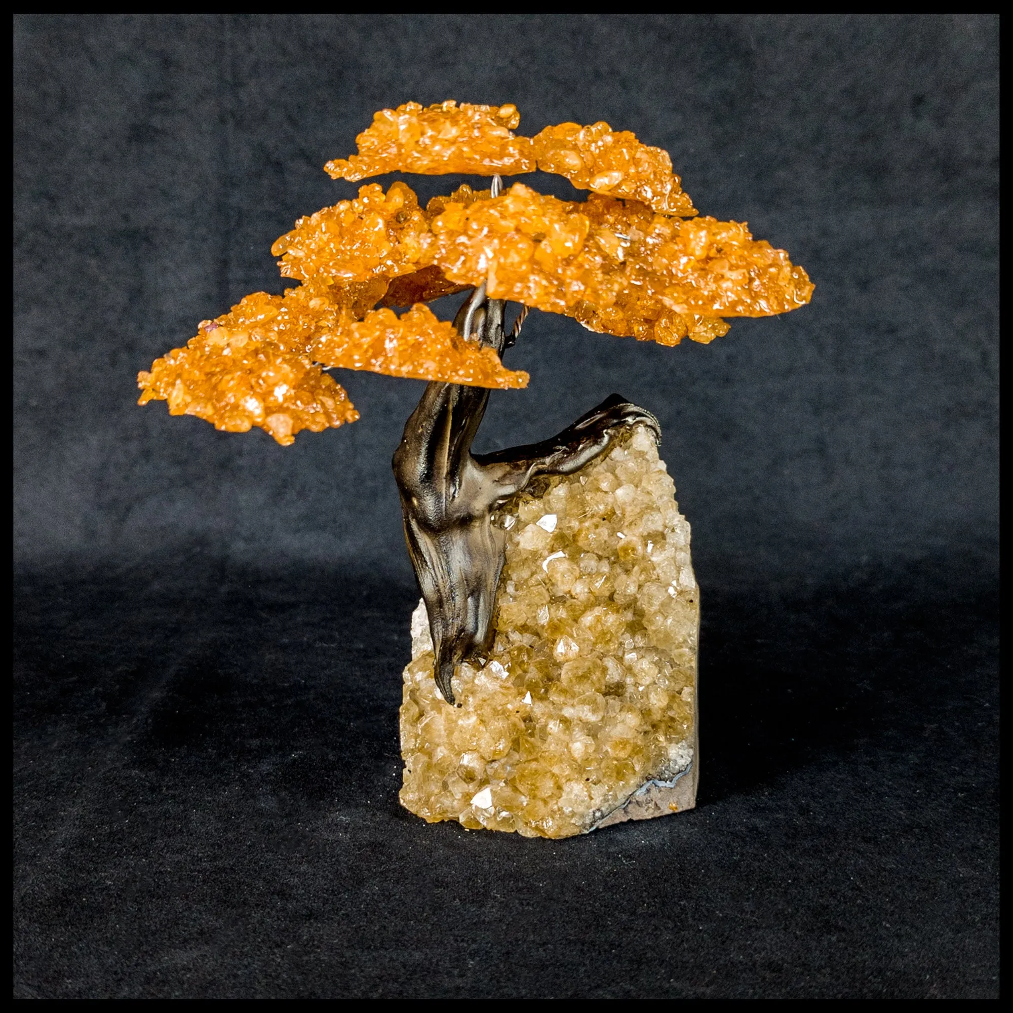 GSTsz4 Gemstone Tree - Citrine