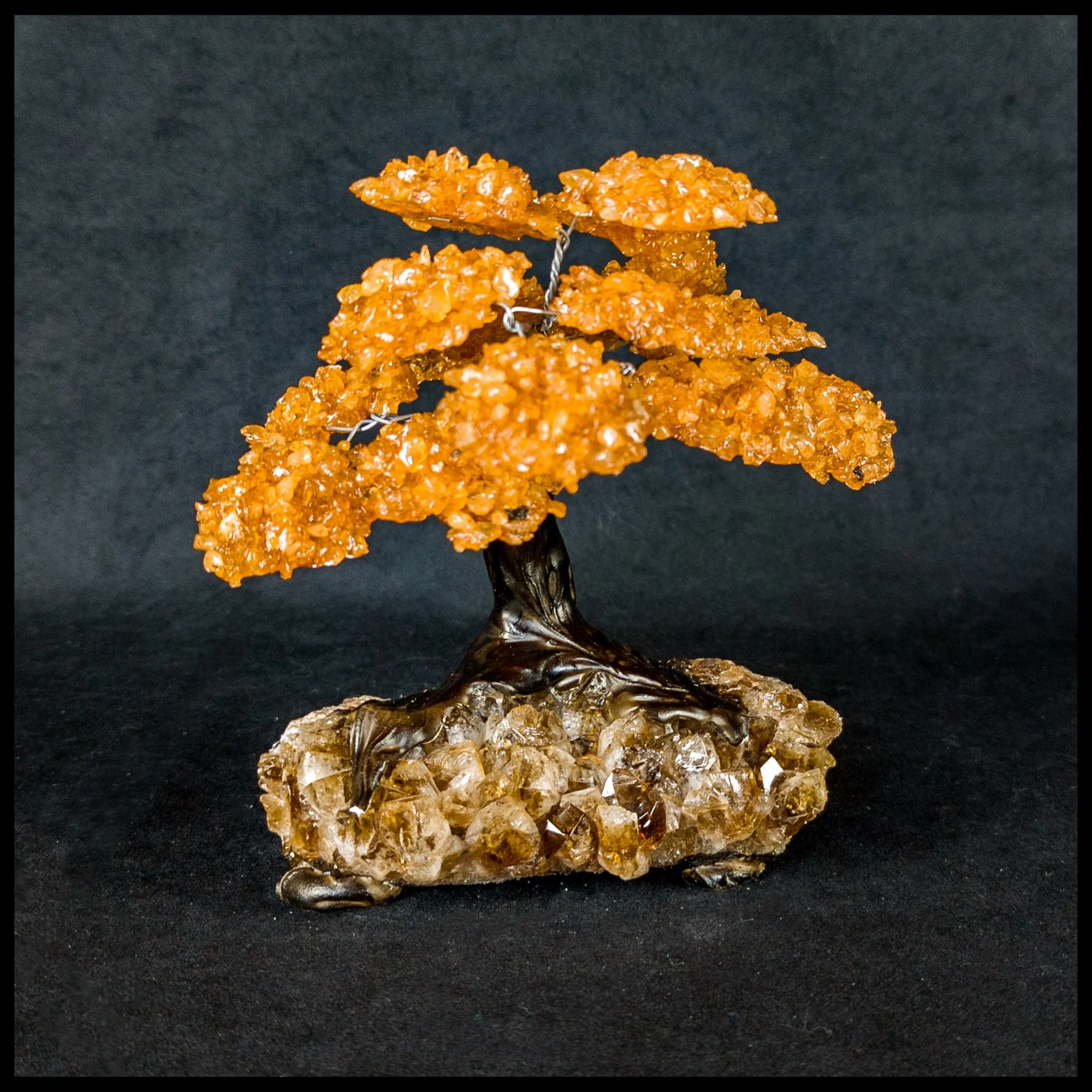 GSTsz4 Gemstone Tree - Citrine