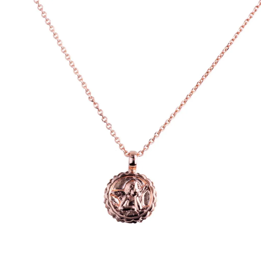 Guardian Angel Pendant in "Desert Rose" *Custom*