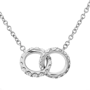 HOF Classic Diamond Interlocking Pendant