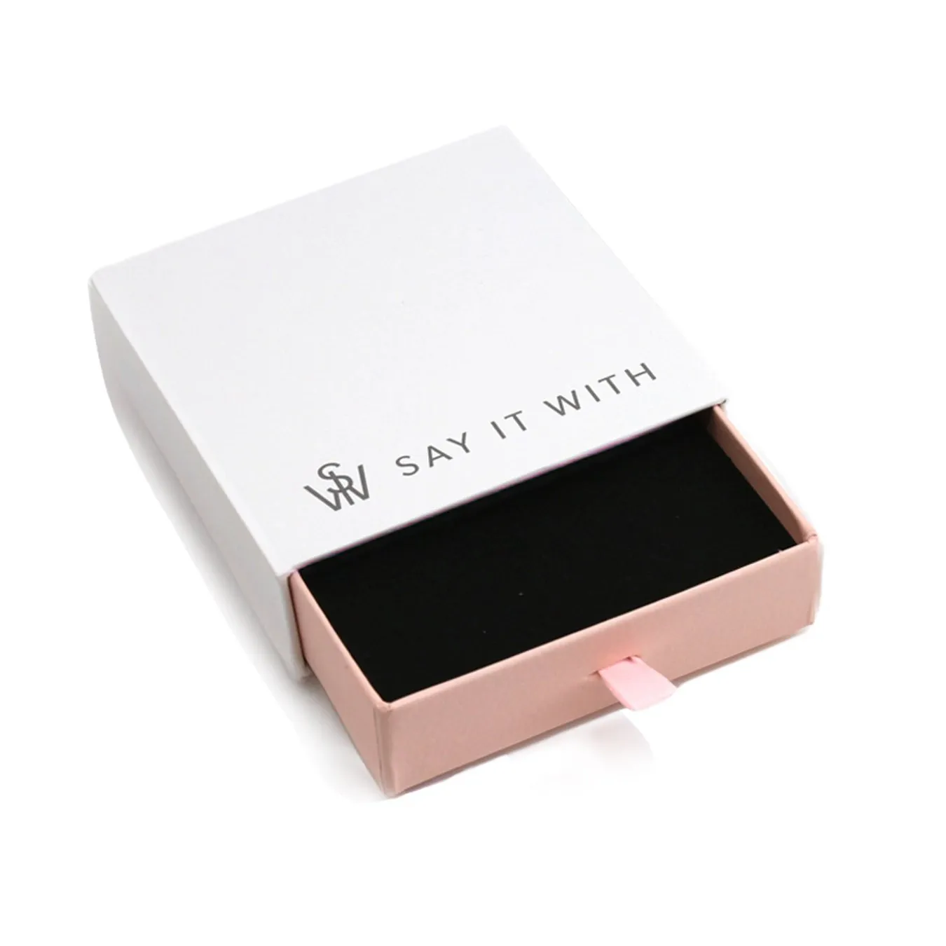 Kiss Tennis Necklace - Rose Gold