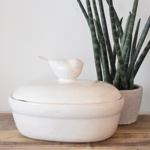 Large Casserole Moonstone