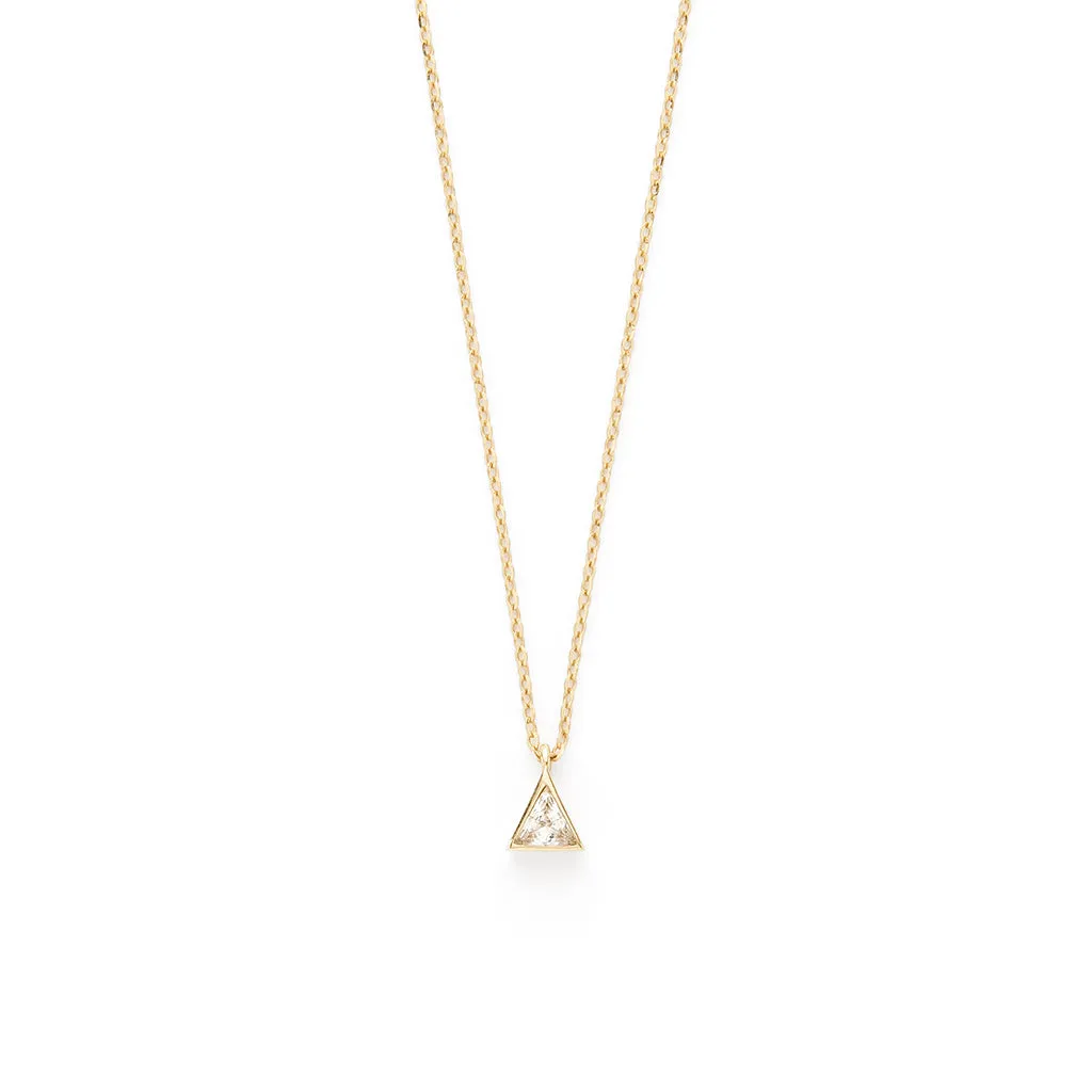 Leith necklace (white topaz)