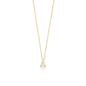Leith necklace (white topaz)