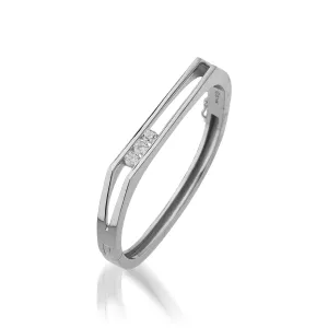 Lines 1.00 Carat Diamond Hinged Bracelet