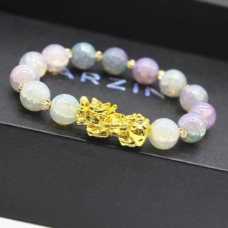 Lucky Pixiu Bead Bracelet Lucky Charm Dragon Pi Xiu Bracelet